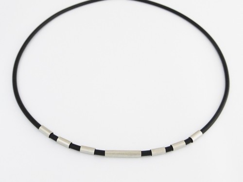 Kautschuk kette edelstahl - ,