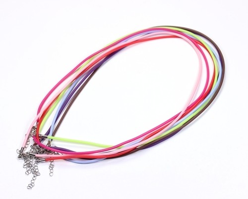 Kautschuk halsband 2mm - 1,