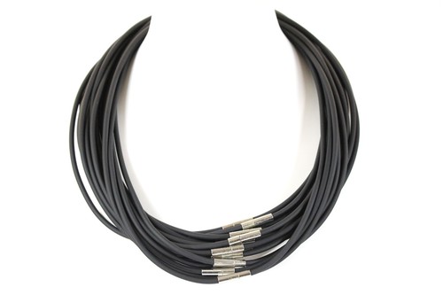 Kautschukkette schwarz - , Ø