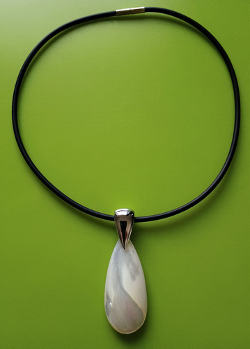 Perlmutt tropfen 925 silber - tropfen,